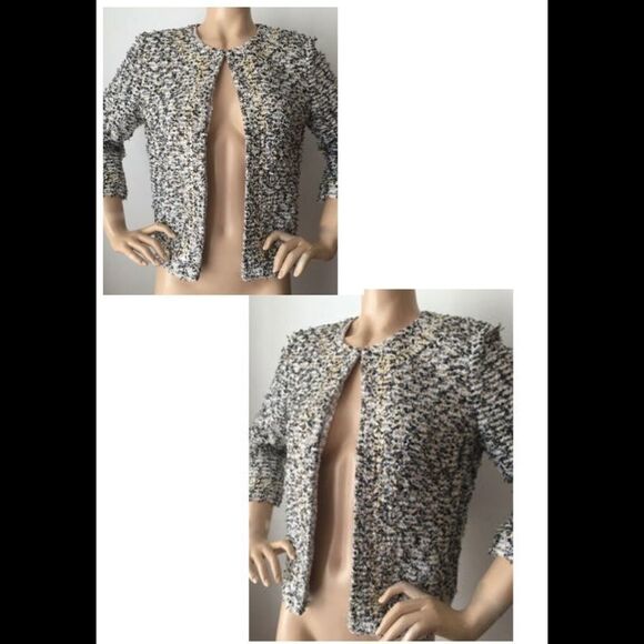 St.john COLLECTION Amour Embellished Tweed Jacket - Picture 2 of 15